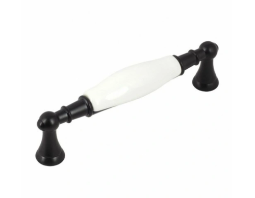 Uchwyt meblowy UDU 0850-128 czarny/mleko