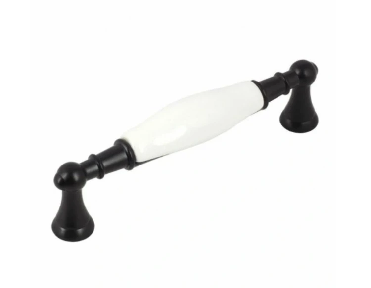 Uchwyt meblowy UDU 0850-128 czarny/mleko