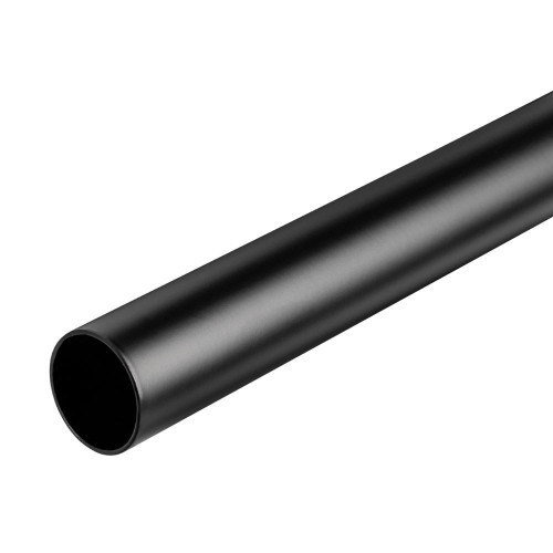 Drążek meblowy okrągły fi25 czarny