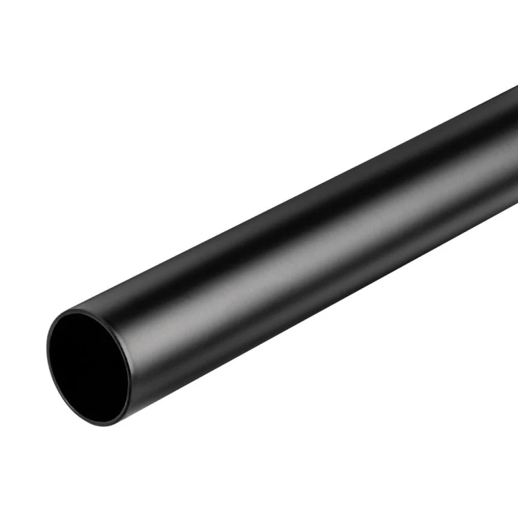 Drążek meblowy okrągły fi25 czarny