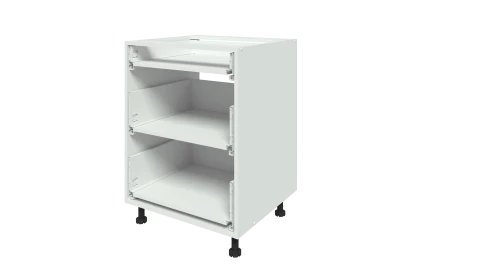 Szafka 3 szuflady 1N+2W-820mm, bez frontu