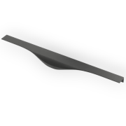 Uchwyt meblowy PICADO C=256/596/18 mm czarny mat