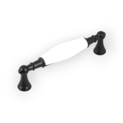 Uchwyt meblowy UDU 0850-128 czarny/mleko