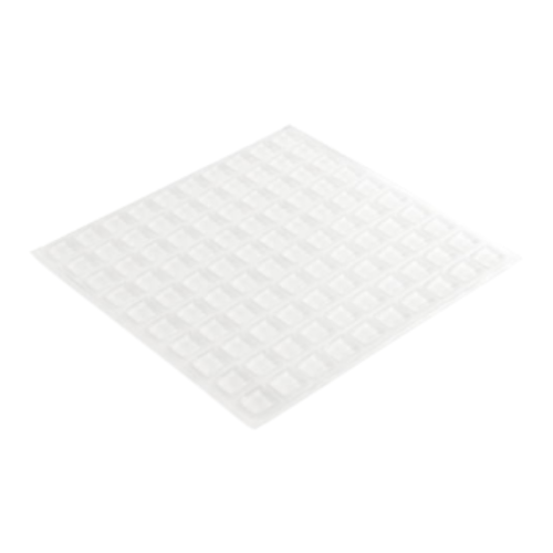 Odbojnik silikonowy samoprzylepny kwadrat 10x10x2