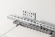 Szuflada GTV AXIS PRO, H=120 mm, L=550 mm, push to open, pełny wysuw, czarny