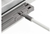 Szuflada GTV AXIS PRO, H=120 mm, L=550 mm, push to open, pełny wysuw, czarny