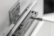 Szuflada GTV AXIS PRO, H=120 mm, L=550 mm, push to open, pełny wysuw, czarny