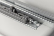 Szuflada GTV AXIS PRO, H=120 mm, L=550 mm, push to open, pełny wysuw, czarny