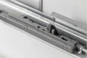 Szuflada GTV AXIS PRO, H=120 mm, L=550 mm, push to open, pełny wysuw, czarny