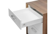 Szuflada GTV MODERN BOX SQUARE, H=83 mm, L=600mm, cichy domyk, 40kg, szary