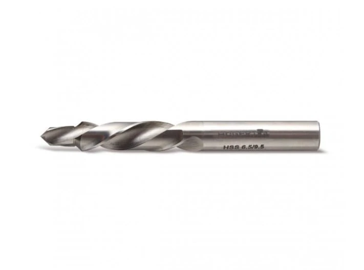 Wiertło dwustopniowe ze stali HSS, 6,5 / 9,5 mm