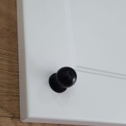 Gałka meblowy UDG 5026 B czarna
