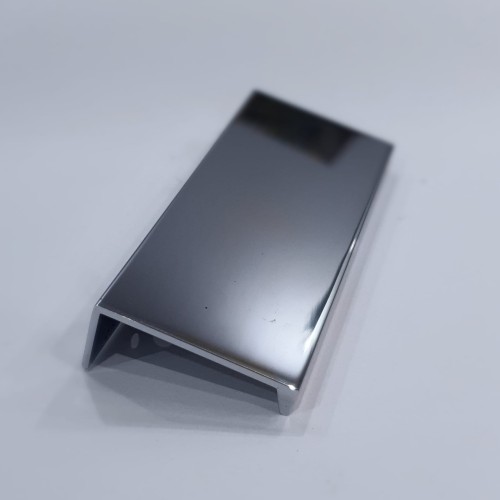 Uchwyt meblowy krawędziowy RU 9/L=60 chrom