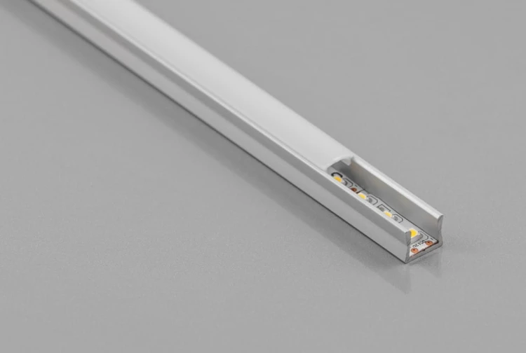 Profil LED mikro nakładany 3M silver