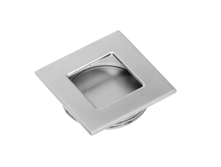Uchwyt wpuszczany prostokąt aluminium