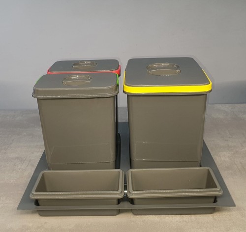 System pojemników MULTINO 600 1X15L+2X7L+2 br. ant
