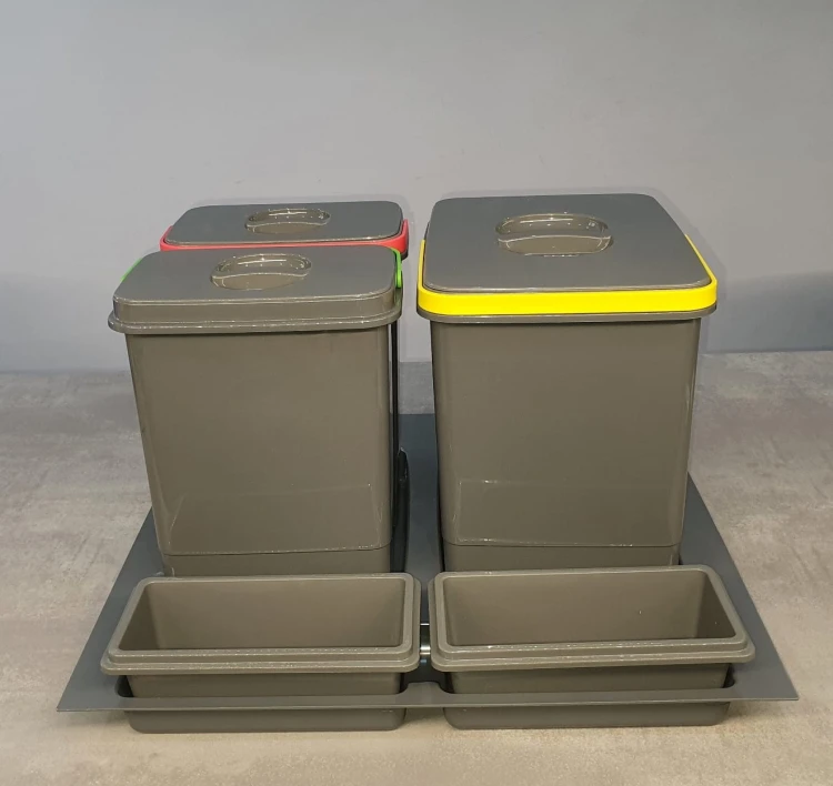 System pojemników MULTINO 600 1X15L+2X7L+2 br. ant