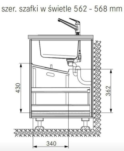 Zestaw pojemnikow do szuflad