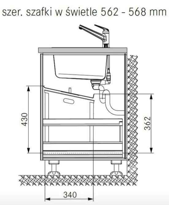 Zestaw pojemnikow do szuflad