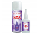 Klej cyjanoakrylowy SPRAY-KON CA 300 50g + aktywator