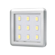 SQUARE 3 oprawa LED 2,5W ALUMINIUM białe zimne