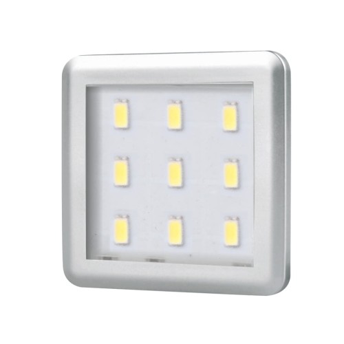 SQUARE 3 oprawa LED 2,5W ALUMINIUM białe zimne