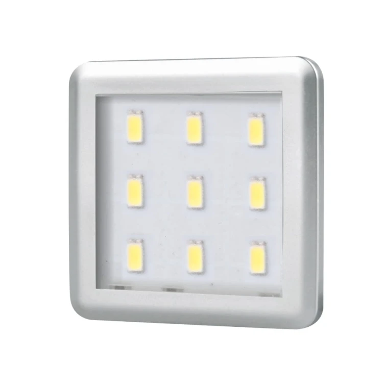 SQUARE 3 oprawa LED 2,5W ALUMINIUM białe zimne