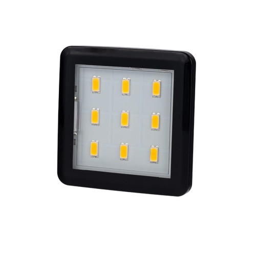 SQUARE 3 oprawa LED 2,5W CZARNA białe zimne