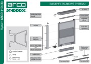 Rączka ARCO 10mm L=2,7 SREBRNY symetryczna