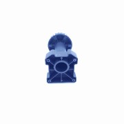 Nóżka meblowa ITALPLAST h=135-165 czarna (50)