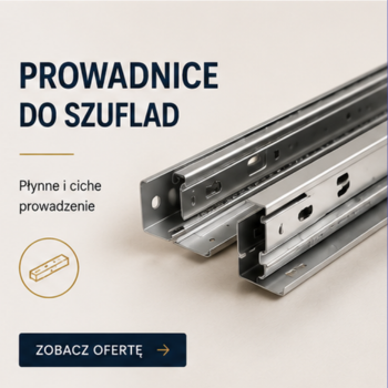 Prowadnice do szuflad
