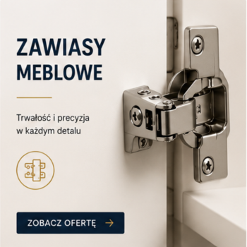 Zawiasy meblowe